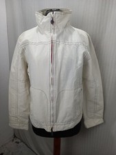 Articolo d2203 giacca Moncler bianca, bambina 14 anni da donna può vestire XS,