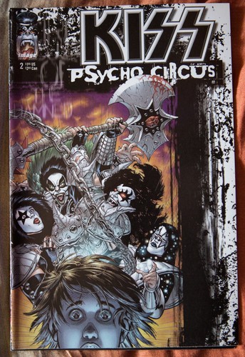 Kiss psycho circus comics - psycho,