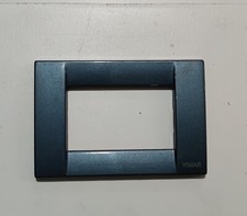 VIMAR IDEA 16733.26 PLACCA METALLO PRESSOFUSO AVIO METALLIZZATA 3P QUADRATA