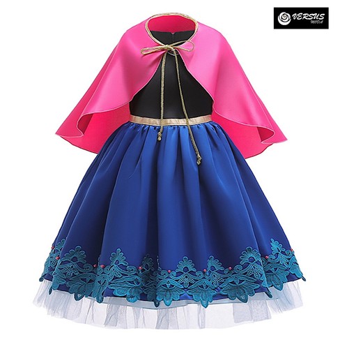 Vestito anna bambina frozen - anna,
