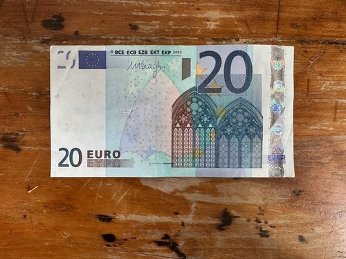 Banconota euro firma - -,