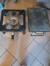 fornellone a gas e pietra ollare