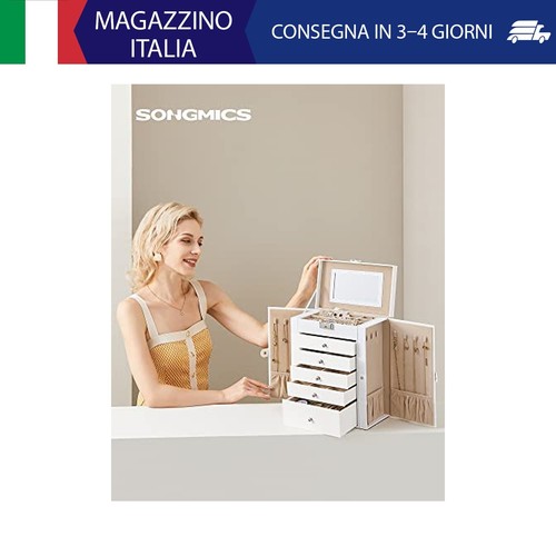 Songmics scatola portagioie - scatola,