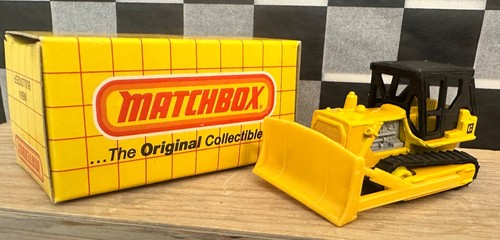 Matchbox bulldozer mb64 giallo - matchbox,