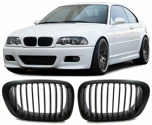 Grille calandre noir mat - grille,