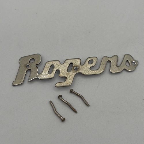 Distintivo batteria rogers - batteria,