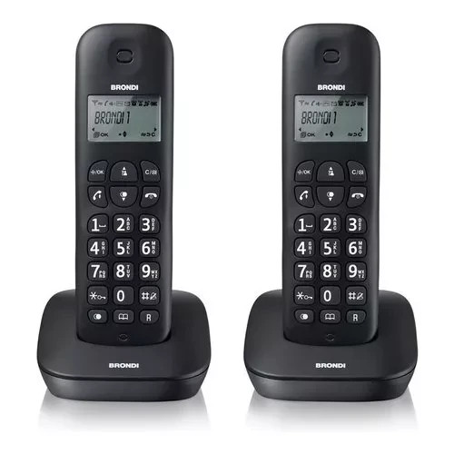 Brondi gala twin - telefono, dect