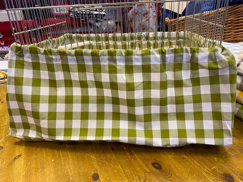 Gingham avocado stile retrò - avocado,