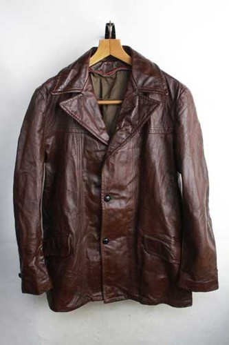Cappotto chesterfield pelle - chesterfield,