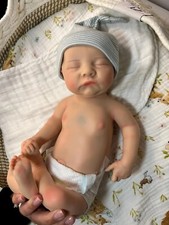 Bambola neonato silicone