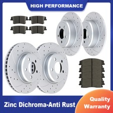 Front Rear Brake Rotors Brake