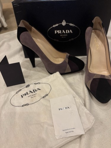Prada fw08 camoscio grafic - fw08,