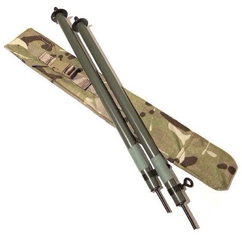 Molle back basha - back, pole