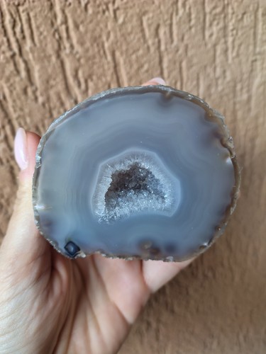 Minerali geode di agata - **,