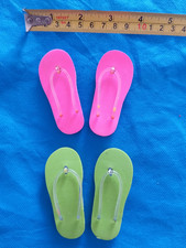 x4 GOMME GOMMINE da COLLEZIONE Vintage ERASER Anni '80s INFRADITO CIABATTE MARE