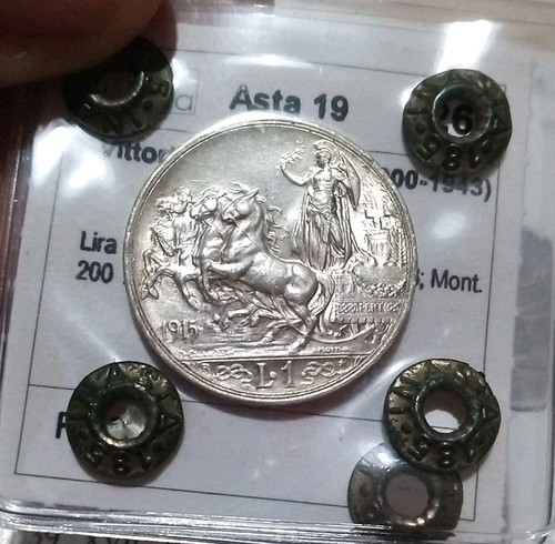 Lira quadriga 1915 fdc - 1, (1)
