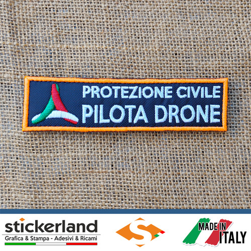 Toppa patch protezione civile - toppa,