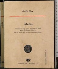MEDEA. OSIDIO GETA. EDIZIONI
