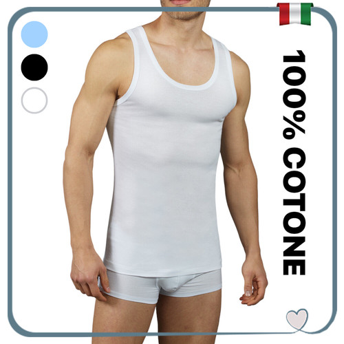 Canottiera uomo spalla larga - uomo,