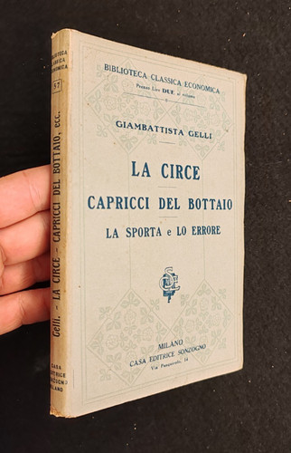 Giambattista gelli le circe - gelli,