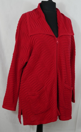 Cardigan karin vetraio rosso - cardigan,