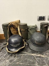 Lotto Ww2 Germany Elmetti Maschere Antigas