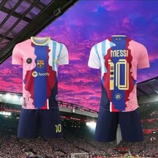 Maglia Calcio Messi Barça PSG