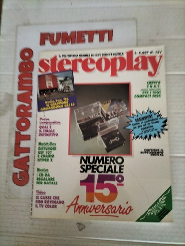 Stereoplay 151 anno 1986 - stereoplay,