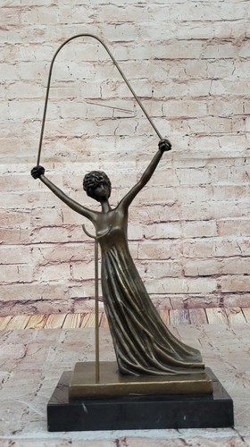 Bronzo scultura con patina - con,