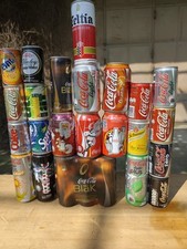 Serie Di lattine Coca cola da