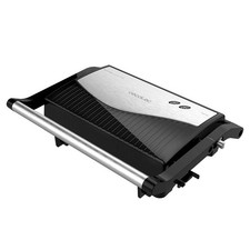 Piastra Elettrica per Panini Grill Piastra da Sandwich Griglia Bistecchiera 750W