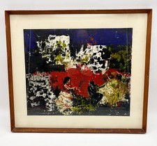 Quadro FLAMENCO ASTRATTO blu e