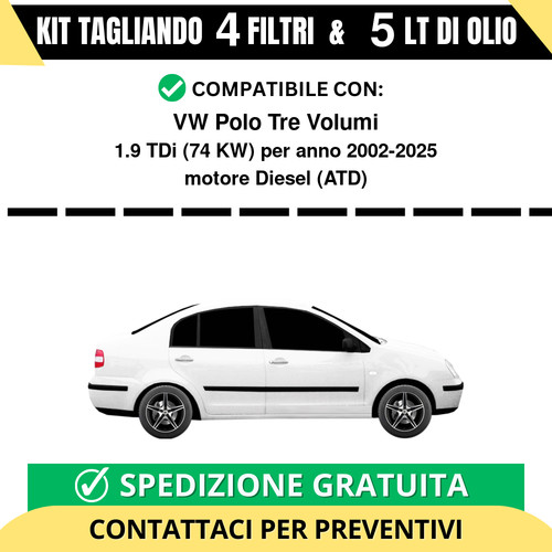 Tagliando per polo tre - per,