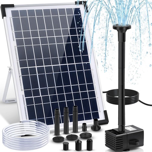 Pompa solare per fontana 12w - pompa,
