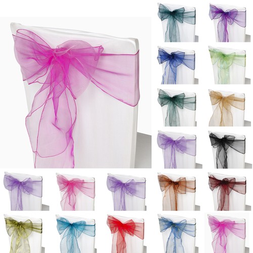 Fascia organza copri sedia