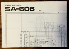 Pioneer 606 amplificatore - sa-606,