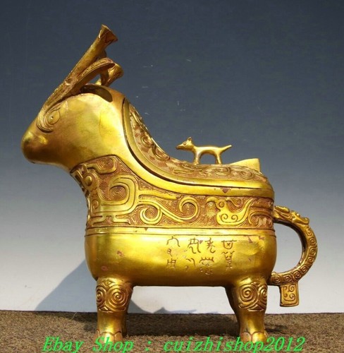 Vecchio bronzo ware oro - bronzo,