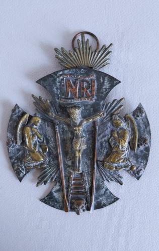 Russie antico crocifisso - -,