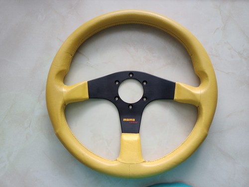 Volante giallo momo - giallo, d35