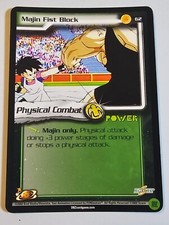 Majin Fist Block 2002 Score Limited Dragon Ball Z DBZ TCG #62