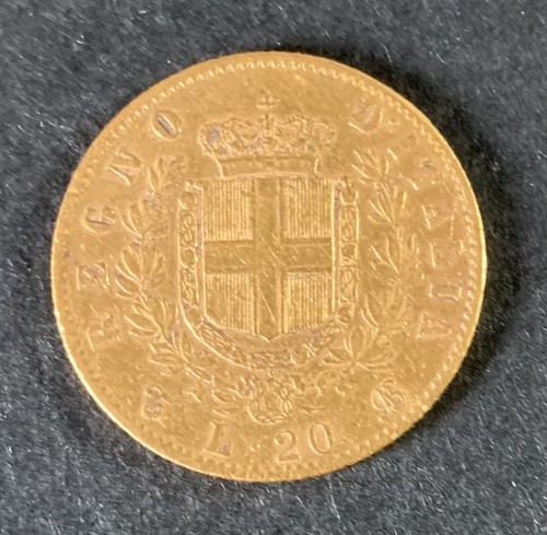 Regno italia 1865 marengo oro - marengo,
