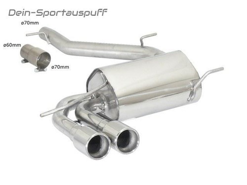 Ragazzon scarico sportivo - scarico,