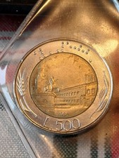 500 LIRE 1984 FDC BIMETALLICA