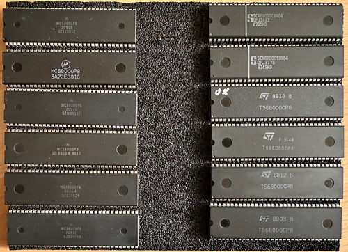 Cpu 68000 mc68000cp8 - 68000, (1x)