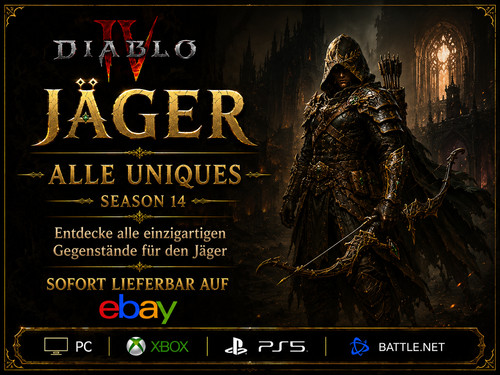 Diablo items rouge jäger - items,