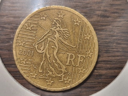 Moneta centesimi francia - moneta,
