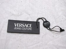 Etichetta Versace jeans couture sigillo Ittierre IT certificato autenticità