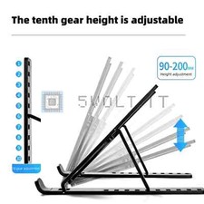 Supporto per Laptop Notebook Regolabile Portatile ABS