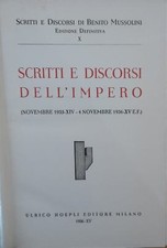 Scritti e discorsi Benito