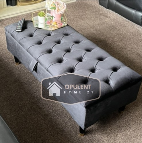 Panca poggiapiedi chesterfield - panca,